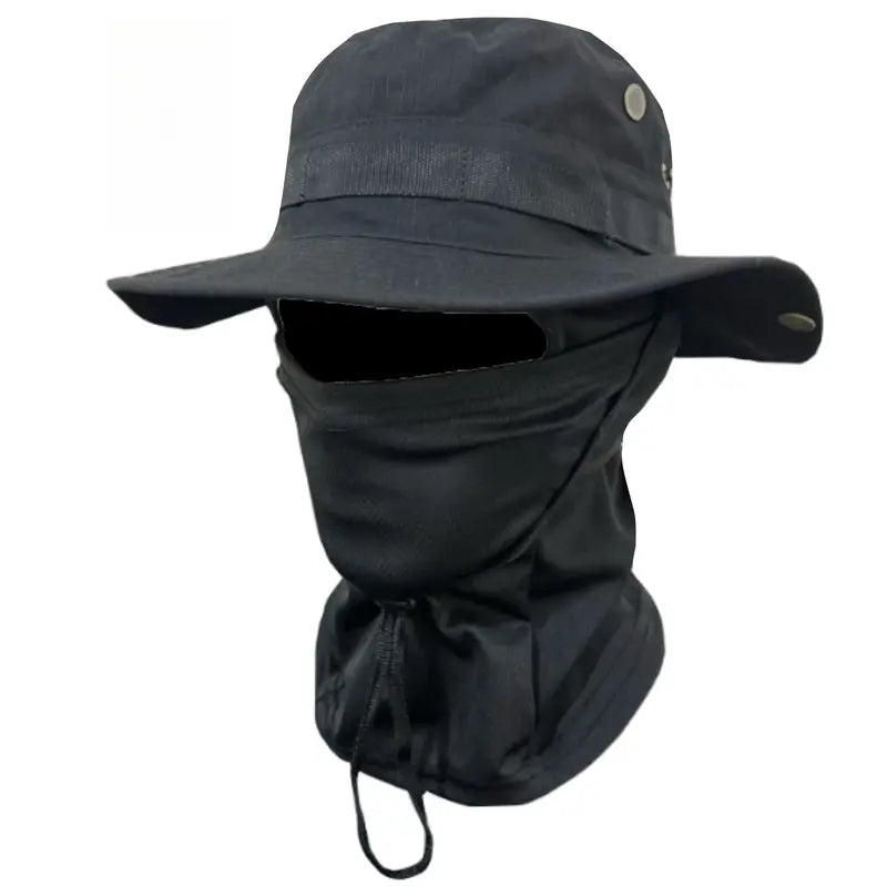 Camouflage Cotton Bucket Hat Windproof Outdoor