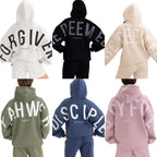 Christian Oversized Faith Hoodie Yeshua Graphic