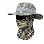 Camouflage Cotton Bucket Hat Windproof Outdoor