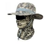 Camouflage Cotton Bucket Hat Windproof Outdoor