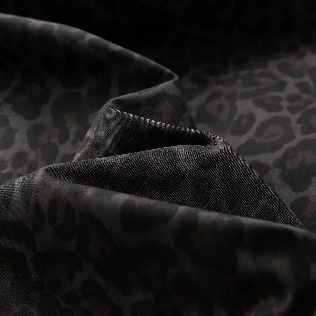 Men's Vintage Leopard Print Lapel Fleece Lined Warm Jacket Autumn Winter Trendy Casual New Coat quilted jacket winter outfits Stylish Menswear Functionality