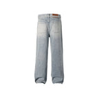 Unisex Y2K Rhinestone Loose Wide Leg Denim Pants