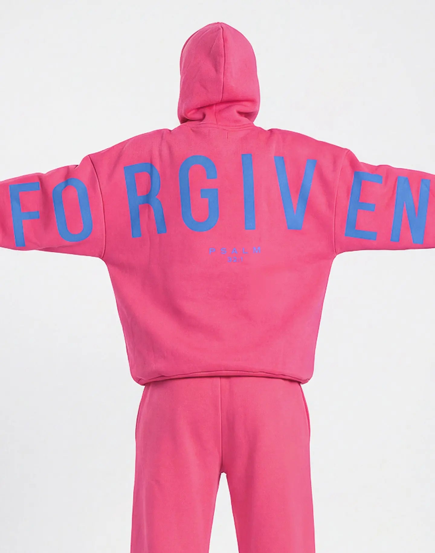 Christian Oversized Faith Hoodie Yeshua Graphic