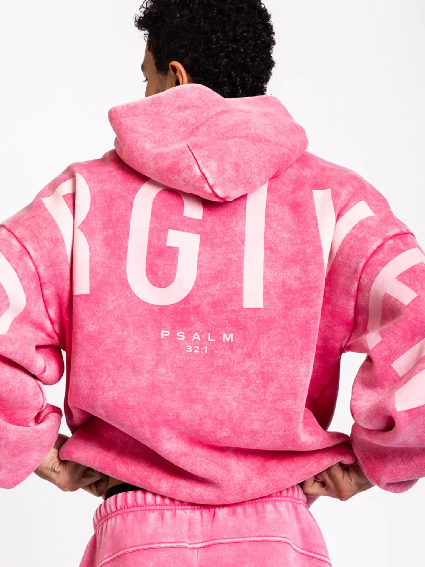 GOD'S LOVE OVERCOMES GLO Kingdom Snow Wash Unisex Hoodie