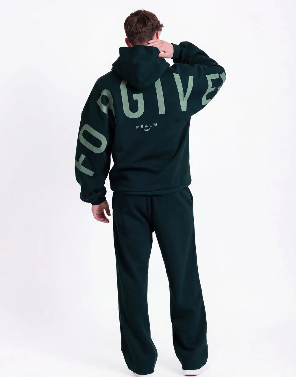 Christian Oversized Faith Hoodie Yeshua Graphic