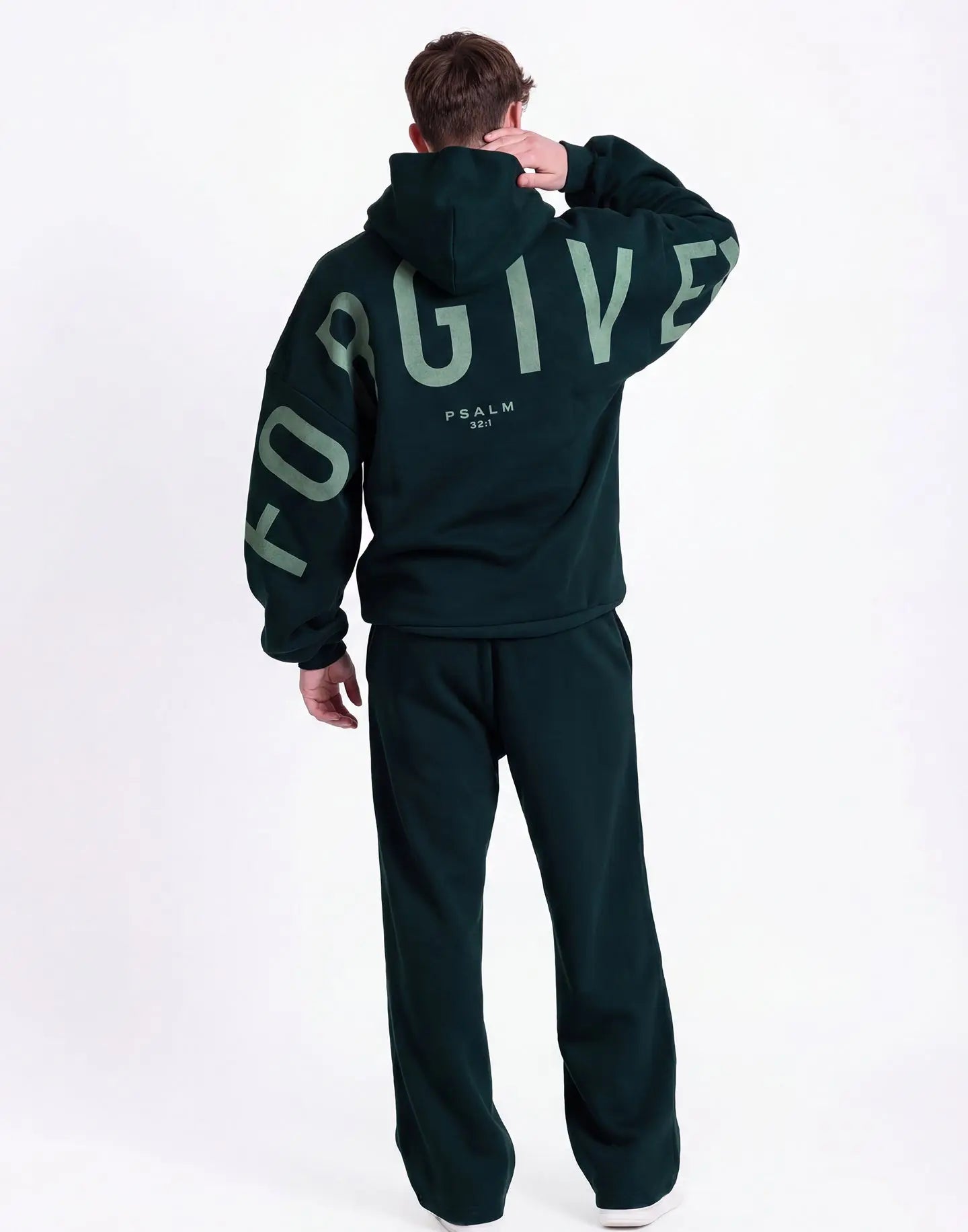 Christian Oversized Faith Hoodie Yeshua Graphic