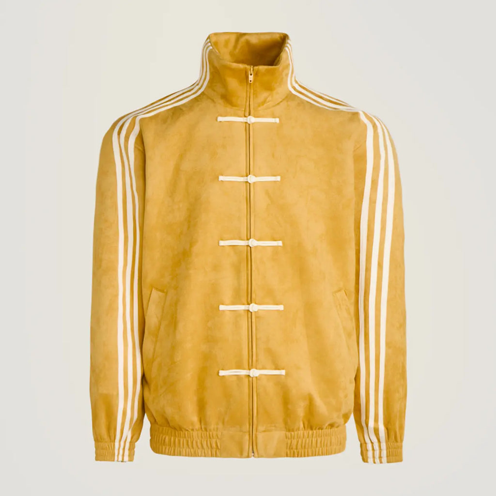 Pwest Y2K Chinese New Year Jacket –Toggle-Style Frog Buttons, Soft Yet Structured Fabric, Unisex Fit, Festive Street Style with Cultural Edge