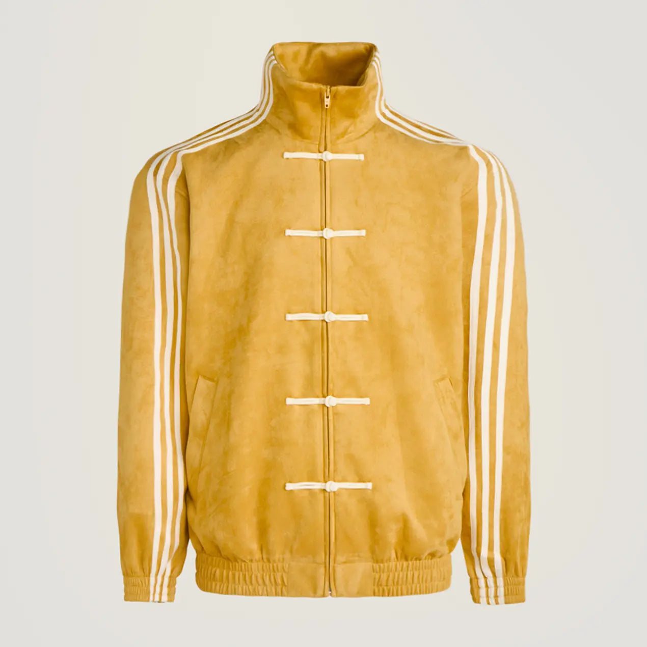 Pwest Y2K Chinese New Year Jacket –Toggle-Style Frog Buttons, Soft Yet Structured Fabric, Unisex Fit, Festive Street Style with Cultural Edge