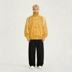 Frog Buttons Unisex Festive Street Style Jacket
