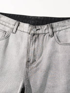 Y2K Gradient Washed Loose Wide Leg Denim Jeans