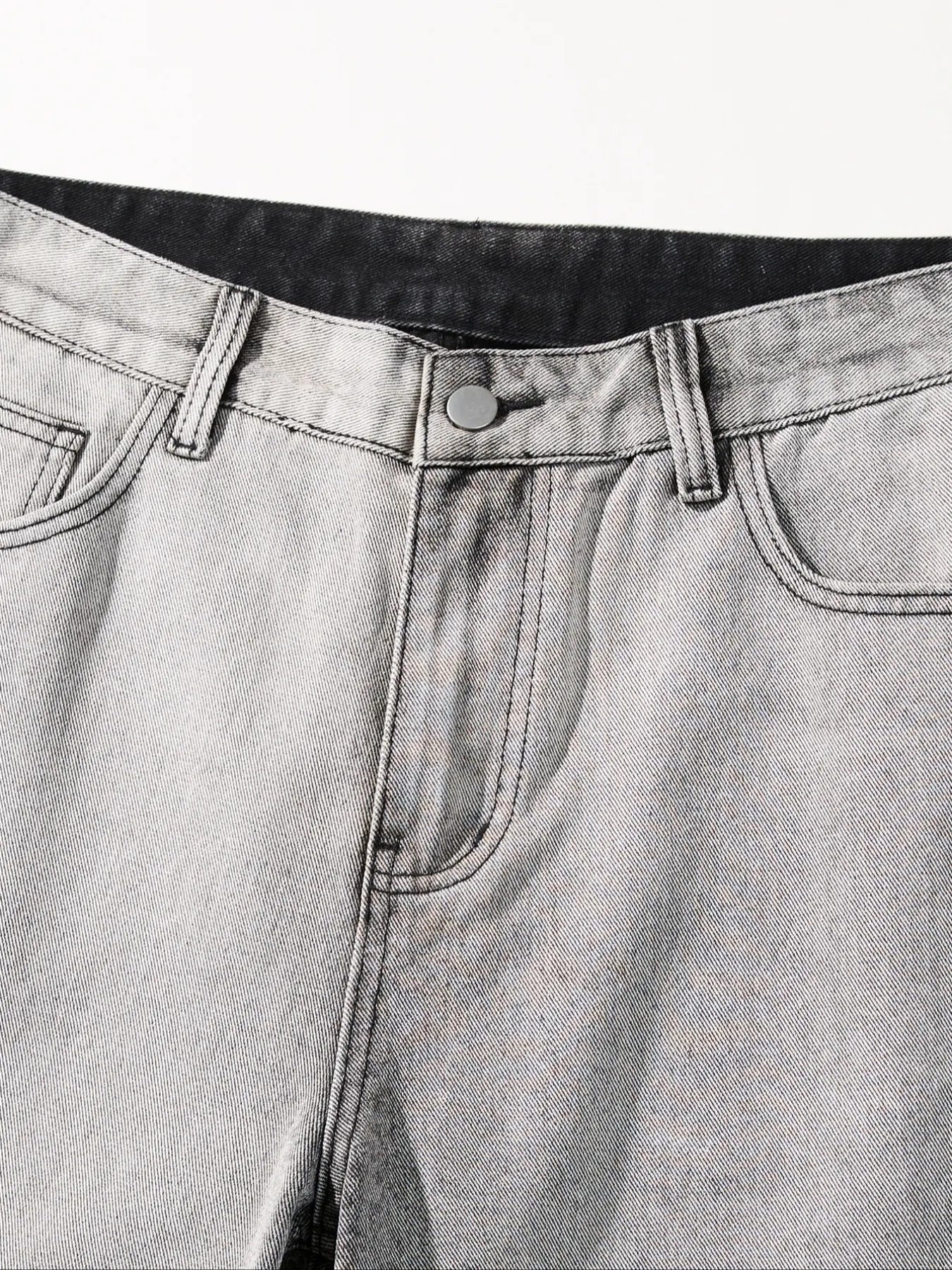Y2K Gradient Washed Loose Wide Leg Denim Jeans
