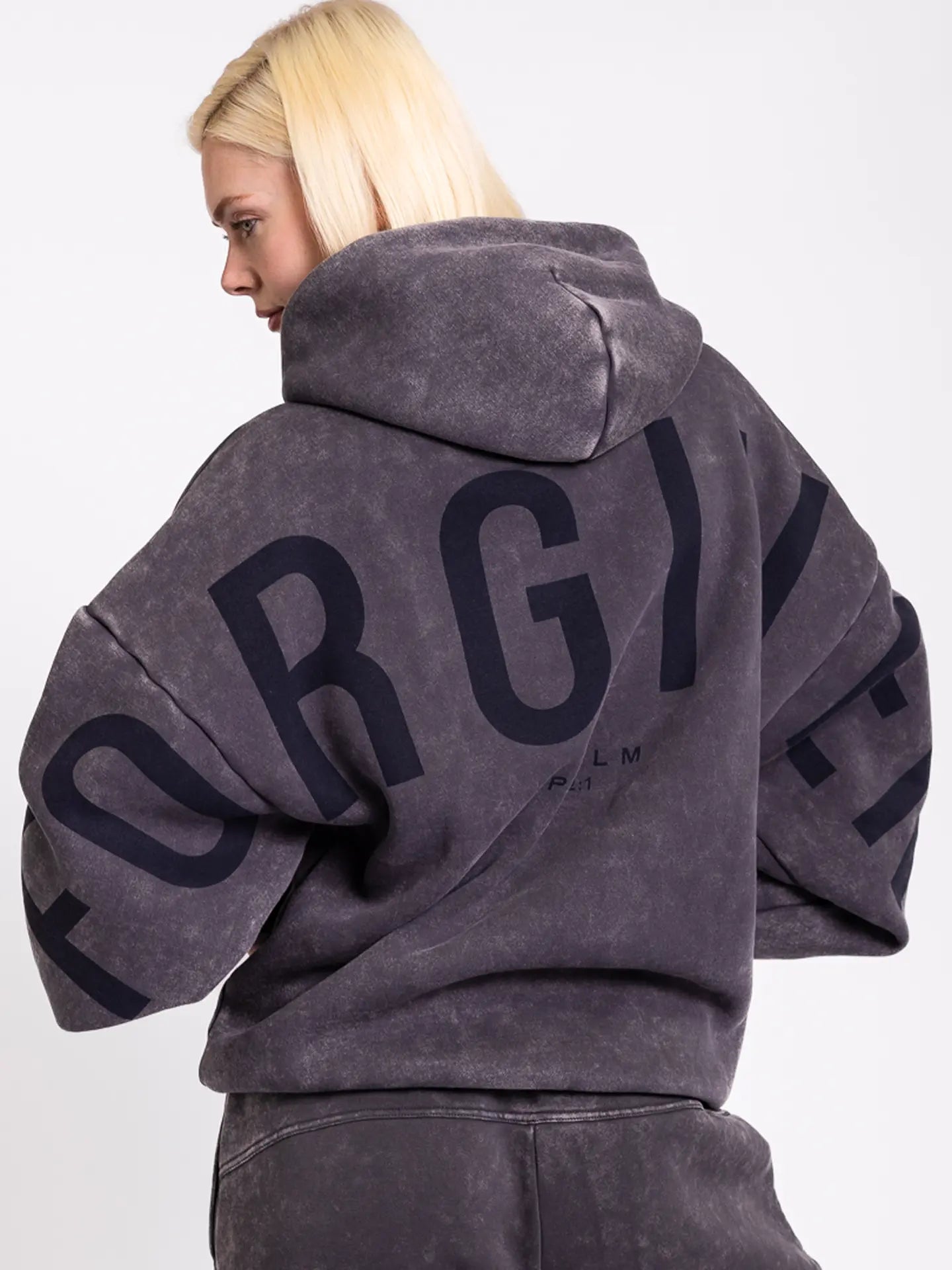 GOD'S LOVE OVERCOMES GLO Kingdom Snow Wash Unisex Hoodie