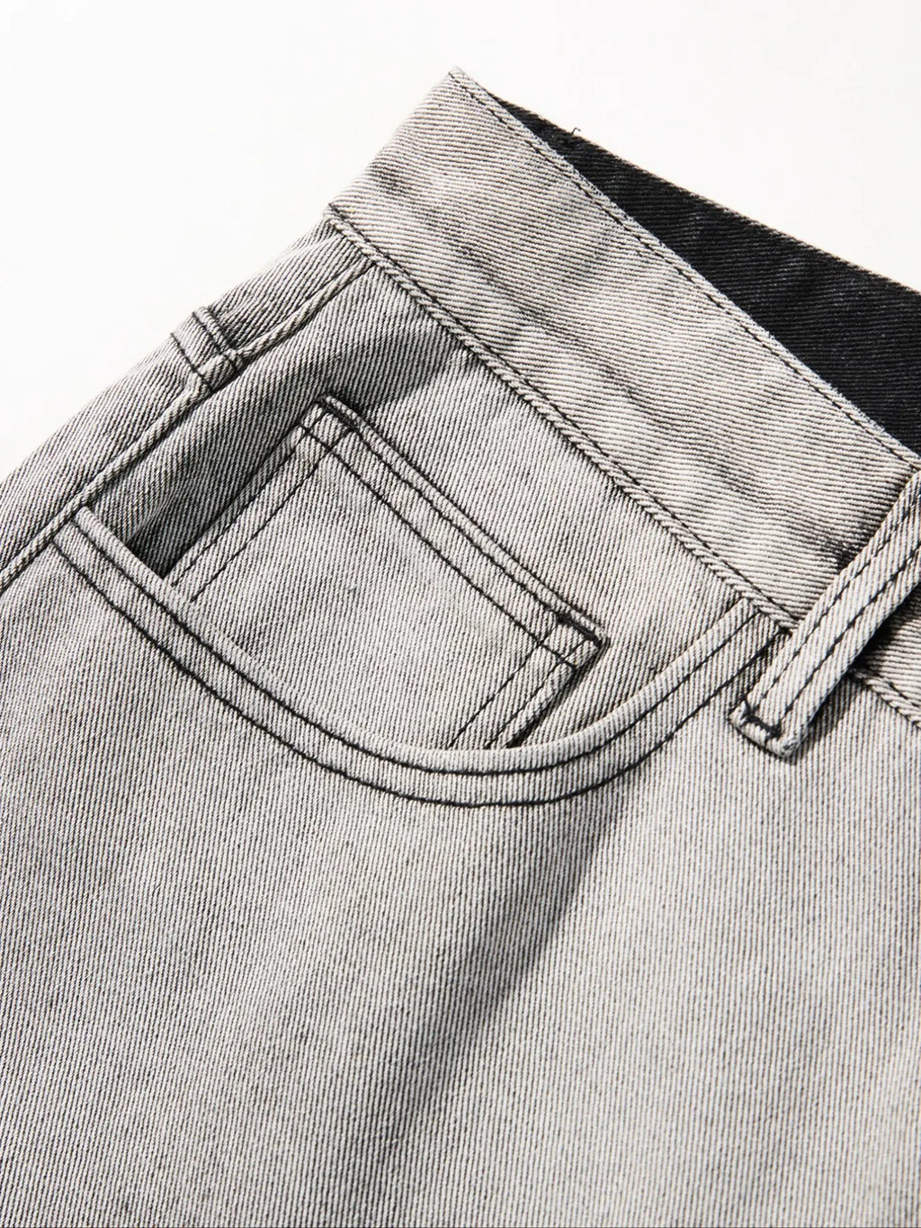 Y2K Gradient Washed Loose Wide Leg Denim Jeans