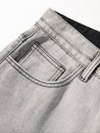 Y2K Gradient Washed Loose Wide Leg Denim Jeans