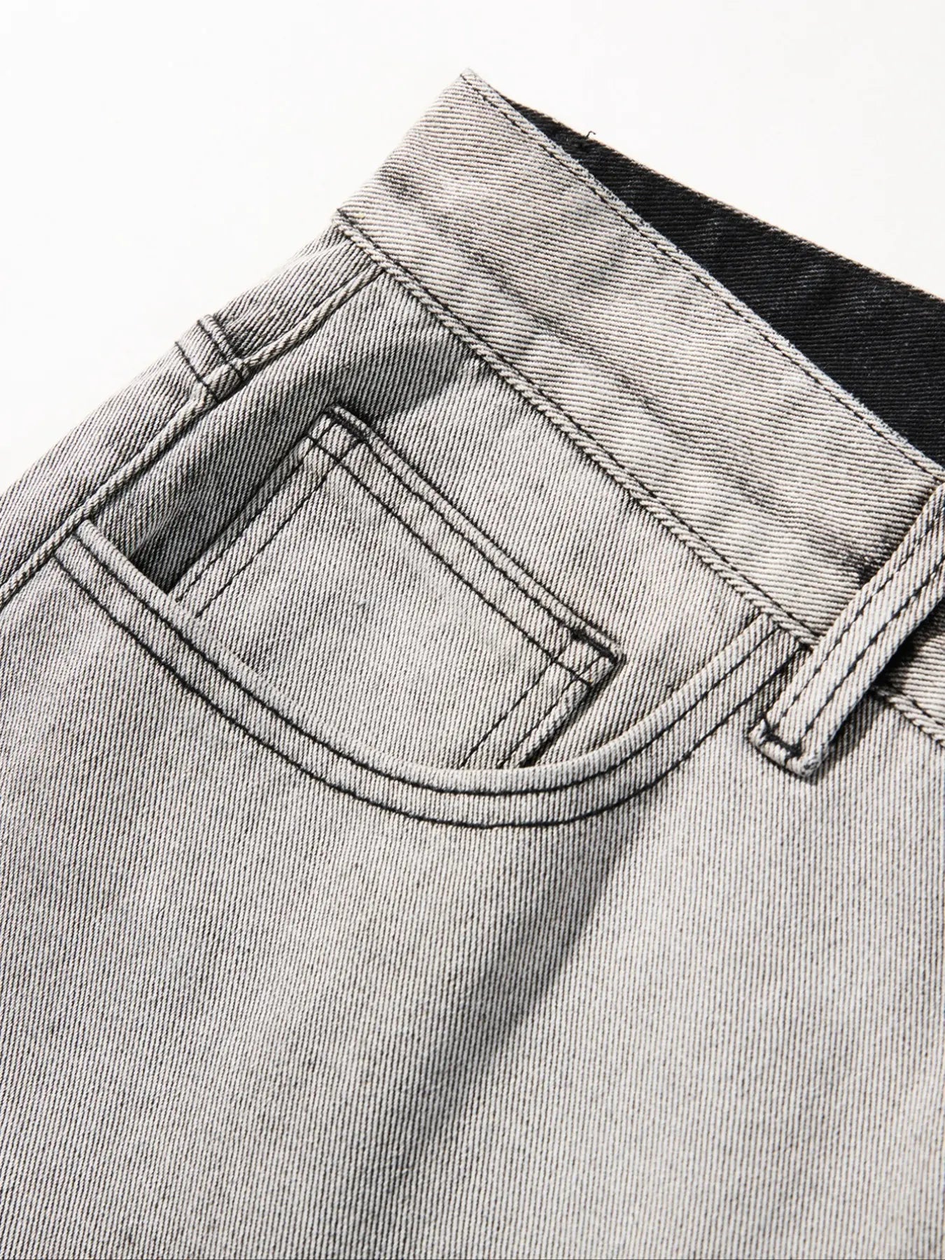 Y2K Gradient Washed Loose Wide Leg Denim Jeans