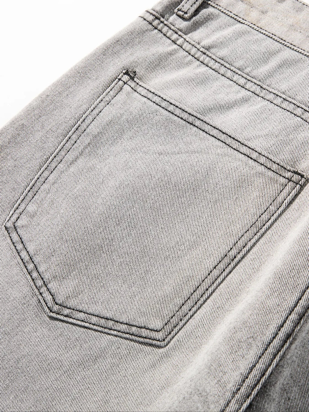 Y2K Gradient Washed Loose Wide Leg Denim Jeans