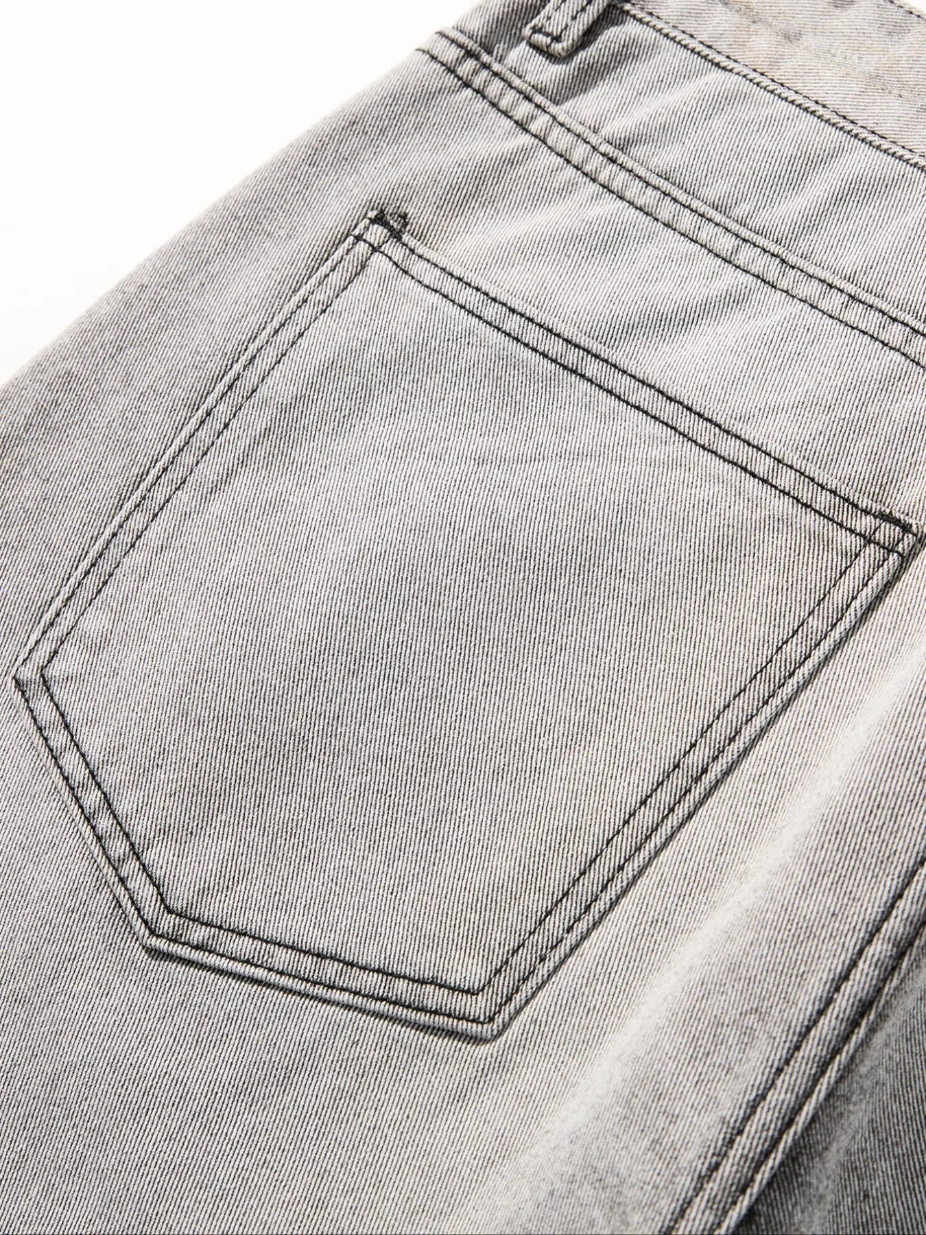 Y2K Gradient Washed Loose Wide Leg Denim Jeans