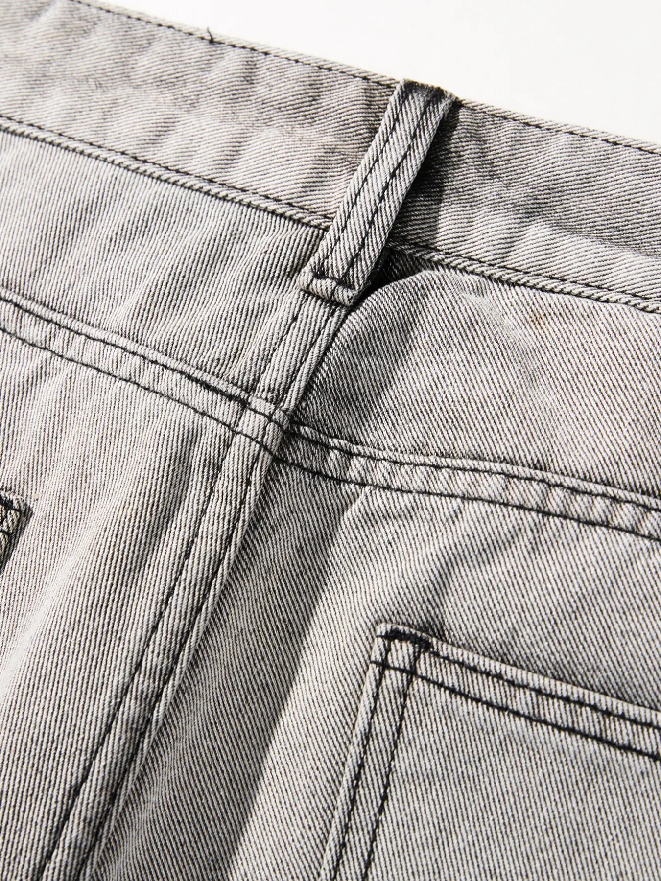 Y2K Gradient Washed Loose Wide Leg Denim Jeans