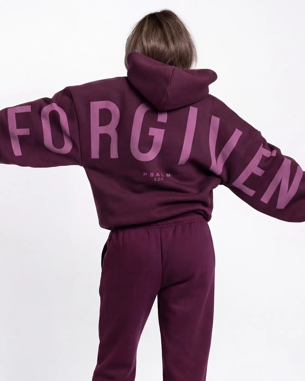 Christian Oversized Faith Hoodie Yeshua Graphic