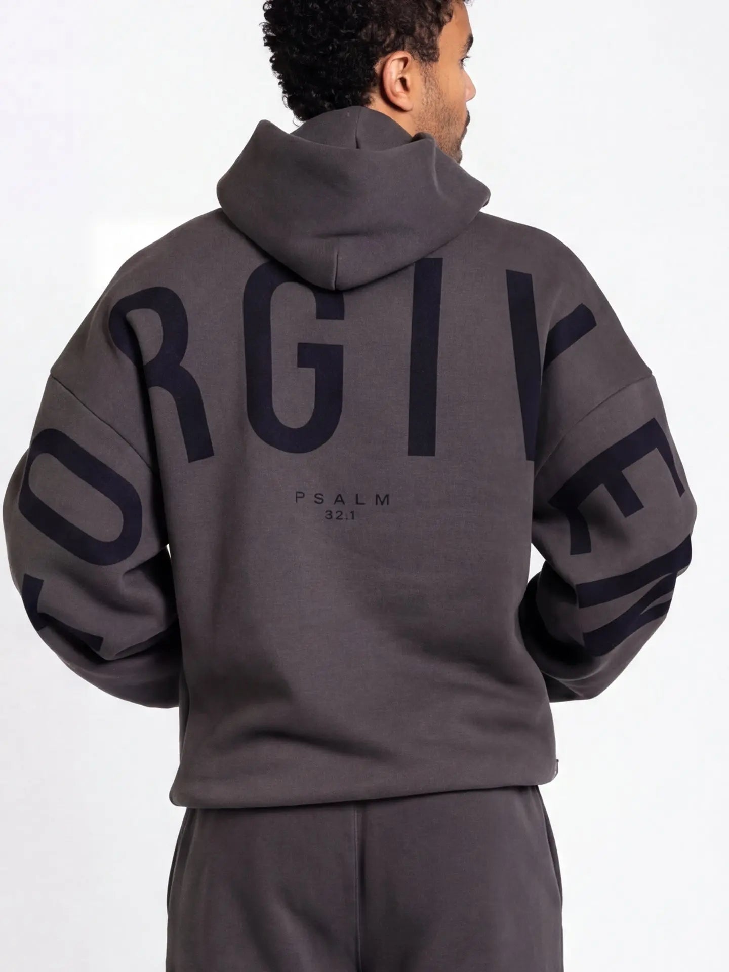 Christian Oversized Faith Hoodie Yeshua Graphic