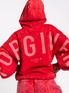 GOD'S LOVE OVERCOMES GLO Kingdom Snow Wash Unisex Hoodie
