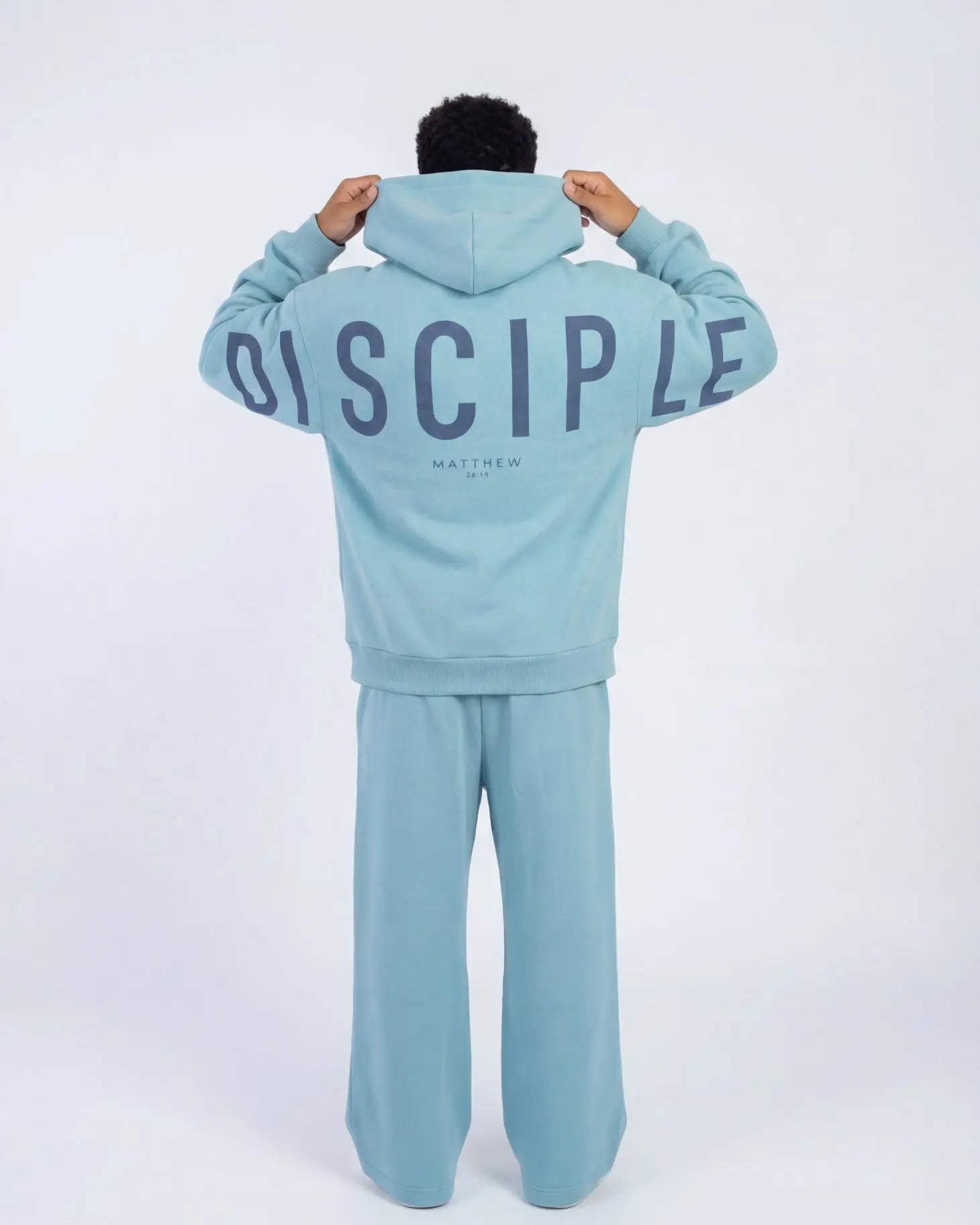 Christian Oversized Faith Hoodie Yeshua Graphic