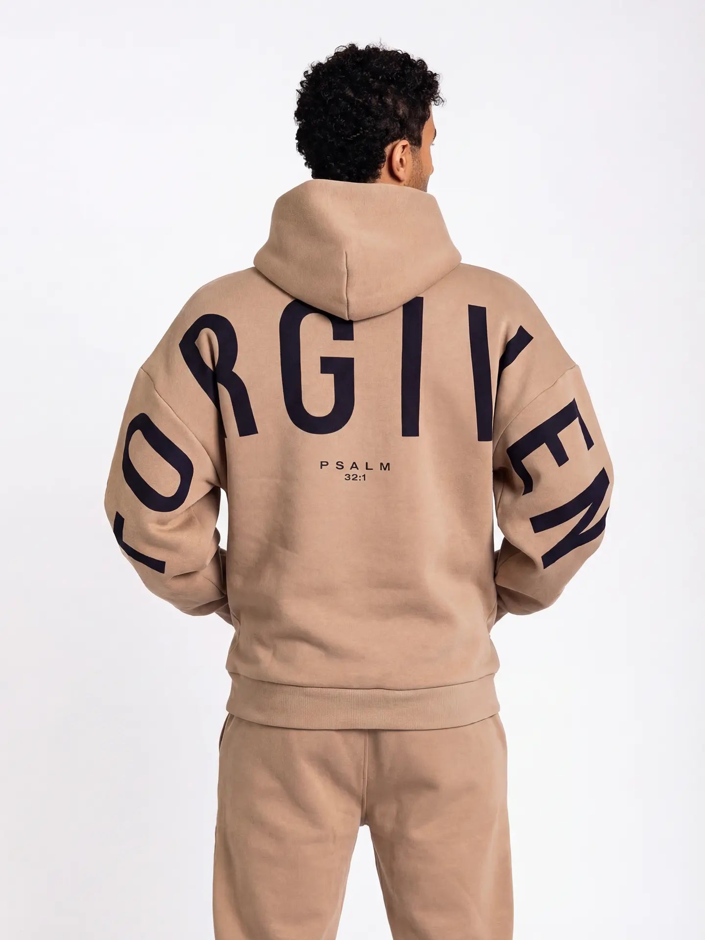 Christian Oversized Faith Hoodie Yeshua Graphic