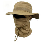 Camouflage Cotton Bucket Hat Windproof Outdoor